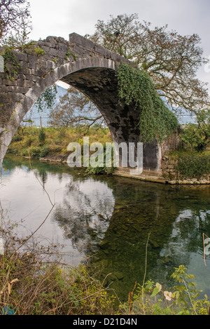 Fuli ponte in Yangshuo, Cina Foto Stock