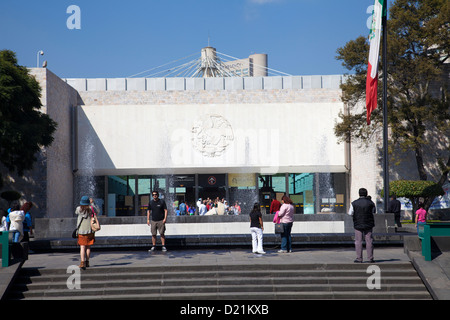 Museo Nacional de Antrolopogia in Città del Messico DF Foto Stock