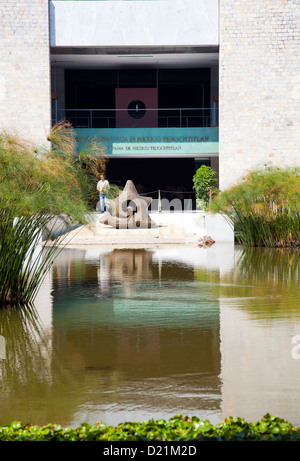 Museo Nacional de Antrolopogia in Città del Messico DF Foto Stock