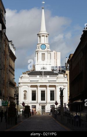 Hutcheson Hall Glasgow, Merchant City su Ingram Street nel centro della città, Scozia, Regno Unito Foto Stock