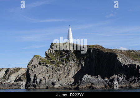 Il faro di Baltimora presso Baltimore, nella contea di Cork in Irlanda Foto Stock