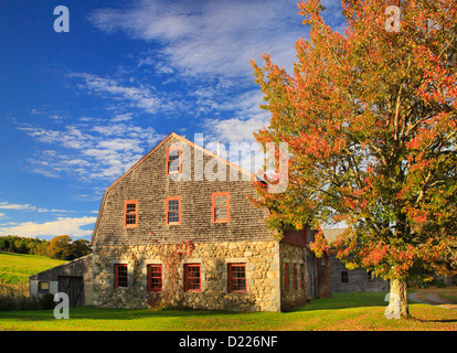 Fienile Agriturismo, Bar Harbor, Maine, Stati Uniti d'America Foto Stock