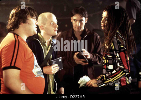 Alta fedeltà di riproduzione ad alta fedeltà Black Jack, Todd Louiso, John Cusack, Lisa Bonet.Caption locale *** 1999 Touchstone Pictures Foto Stock