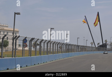 Valencia, Spagna: il circuito di F1 Foto Stock