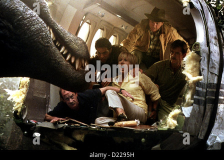 Jurassic Park III Jurassic Park III Michael Jeter, Alessandro Nivola, TÃƒÂ©a Leoni, Sam Neill, William H. Macy.local Foto Stock