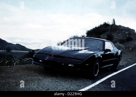 Knight Rider Knight Rider.Caption locale *** 1982 -- Foto Stock