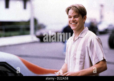 Buona Volontà a caccia di buona volontà la caccia Matt Damon Auch wenn si caccia (Matt Damon) keine hoehere Schulbildung hat, gelingt es Foto Stock