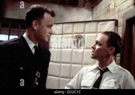 Il miglio verde miglio verde, Tom Hanks, Doug Hutchinson.Caption locale *** 1999 Castle Rock Foto Stock