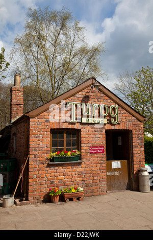 Bakehouse Derwen presso il Welsh Folk Museum St Fagans, Cardiff, Galles Foto Stock