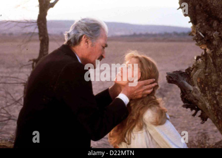 Old Gringo Old Gringo Ambrogio (Gregory Peck), Harriet (Jane Fonda) Ambrogio (Gregory Peck) liebt Harriet (Jane Fonda)... *** Foto Stock