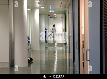 Barcelona, Spagna, le nuove UCI di Hospital Sant Pau Foto Stock