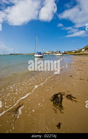 Una vista del porto di Barmouth Foto Stock