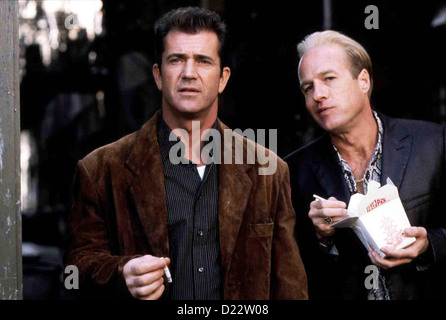 Payback Zahltag Porter (Mel Gibson), Val Resnick (Gregg Henry) *** Caption locale *** 1999 Warner Foto Stock