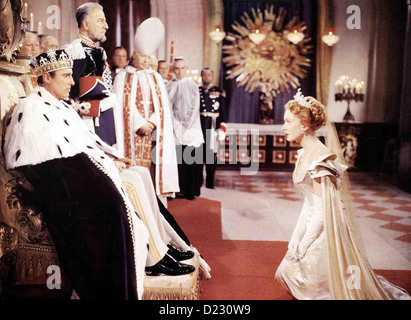 Der Gefangene Von Zenda prigioniero Zenda, Stewart Granger, Louis Calhern, Deborah Kerr Rudolf Rassendyll (St. Granger) gleicht Foto Stock