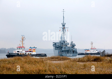 Kiel, Germania, flotta barca servizio Oste classe A52 423 Foto Stock