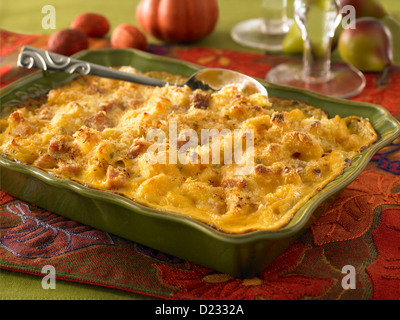 Maccheroni al forno e formaggio casseruola Foto Stock