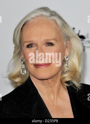 Glenn Close presso gli arrivi per G'Day USA Gala, JW Marriot a LA LIVE, Los Angeles, CA 12 gennaio 2013. Foto di: Elizabeth Goodenough/Everett Collection Foto Stock