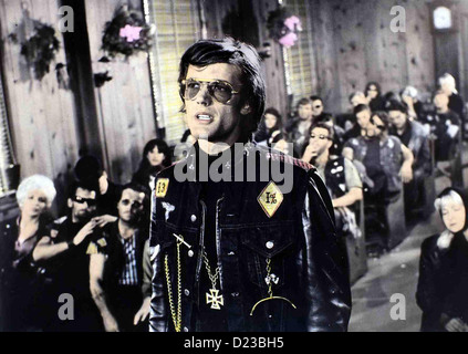 Die Wilden Engel angeli selvaggi, Peter Fonda Heavenly Blues (Peter Fonda) entführt ein verletztes Mitglied circuizione Motorrad-Gang Foto Stock