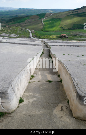 Gibellina, Italia, Gibellina vecchia Foto Stock