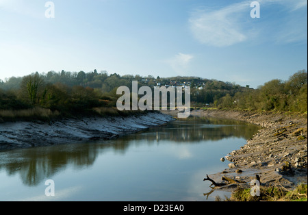 Il fiume Usk da sustrans route 88 percorso ciclabile tra newport e ...