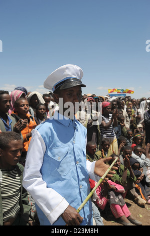 Mangudo, Etiopia, l inaugurazione della scuola di Mangudo Foto Stock