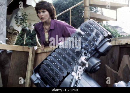 5 Nummer Lebt! Corto circuito alleato Sheedy und Roboter Nummer 5.Caption locale *** 1986 -- Foto Stock