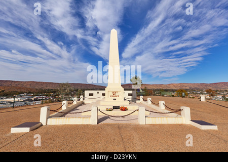 Alice Springs Anzac War Memorial Foto Stock