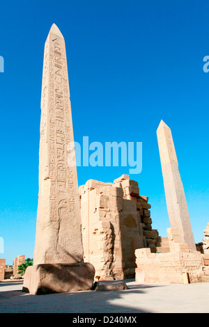 Tempio di Karnak a Luxor, Egitto. Foto Stock