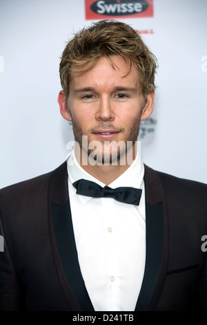 Attore Ryan Kwanten partecipa al G'Day USA Los Angeles Black Tie Gala presso l'hotel JW Marriott a Los Angeles, Stati Uniti d'America, il 12 gennaio 2013. Foto: Hubert Boesl/dpa Foto Stock