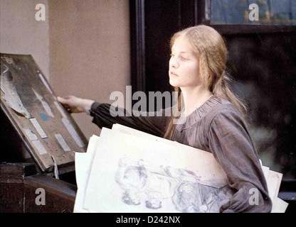 Die Schwestern Bronte Soeurs Bronte, Les Isabelle Huppert Anne Bronte (Isabelle Huppert) in Szene. *** Caption locale *** 1979 Foto Stock