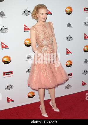 NICOLE KIDMAN 2013 G'Day USA LOS ANGELES BLACK TIE GALA A LOS ANGELES CALIFORNIA USA 12 Gennaio 2013 Foto Stock