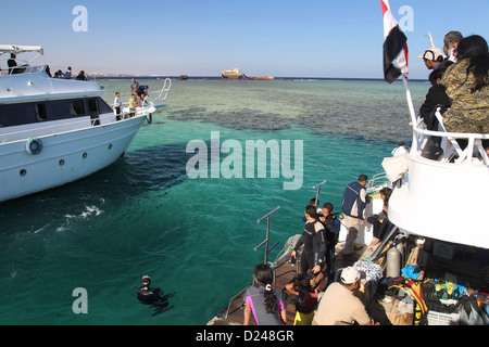 Il Mare Rosso, Sharm El Sheikh, Egitto Foto Stock