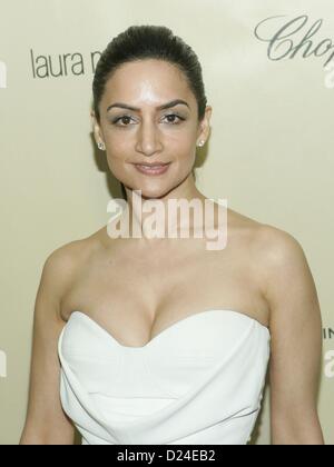 Beverly Hills, in California, Stati Uniti d'America. Il 13 gennaio 2013. Archie Panjabi presso gli arrivi per La Weinstein Company 2012 Golden Globes After-Party, il vecchio Trader Vic's, Beverly Hills, CA 13 gennaio 2013. Foto di: James Atoa/Everett Collection Foto Stock