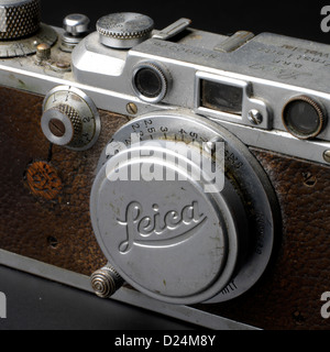 Leica 111una telecamera, classic, close-up 1936 Foto Stock