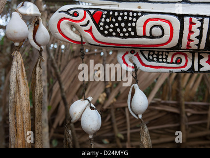 Canoa gigante, Alotau, Papua Nuova Guinea2 Foto Stock