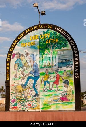 Port Moresby, Papua Nuova Guinea Foto Stock