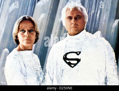 Superman Superman Maria Schell, Marlon Brando Weil dem Planeten Krypton die Zerstoerung droht, oechicken Vond-Ah (Maria Foto Stock