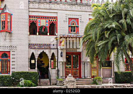 Villa Zorayda in Sant'Agostino, Florida. Foto Stock