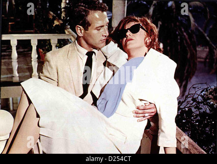 Suesser Vogel Jugend Sweet Bird Gioventù Paul Newman, Geraldine Page Alexandras (Geraldine pagina) Leben wird von uebermaessigem Foto Stock