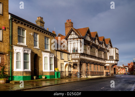 Tudor House Museum, Bugle Street, Southampton, Hampshire REGNO UNITO Inghilterra, costruita intorno al 1492 Foto Stock