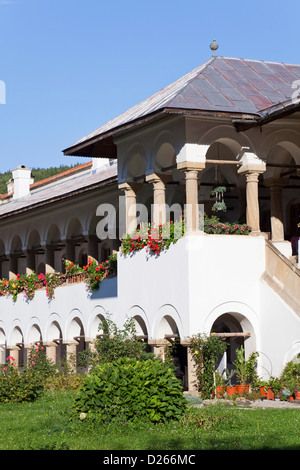 Il Monastero di Horezu (Hurezi, Horez) in Romania è elencato come patrimonio mondiale dell'UNESCO. La Romania. Foto Stock