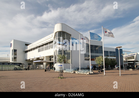 Ferry Terminal a Tallinn Estonia Foto Stock