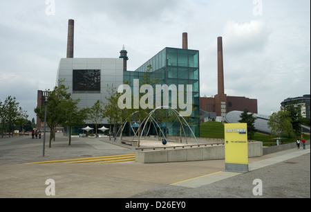 Wolfsburg, in Germania, la casa del tempo nella città del motore Foto Stock