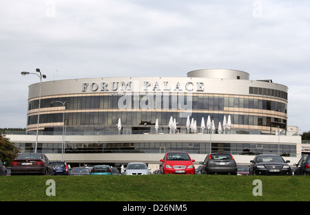 Forum Palace di Vilnius Foto Stock