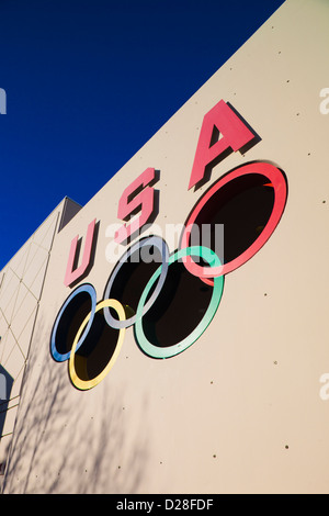 Stati Uniti d'America, Colorado Colorado Springs, Stati Uniti Olympic Training Center Foto Stock