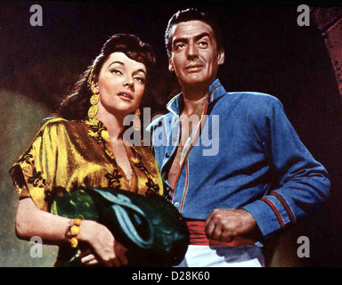 Der Prinz Von Bagdad veli Bagdad Mari Blanchard, Victor Mature buergerlichen Dem Antar (Victor Mature) gelingt es, Mit Hilfe Foto Stock