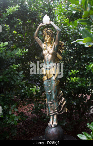 LA, New Orleans, Museo di Arte, Besthoff Sculpture Garden, "civitas" 1988 da Audrey Flack Foto Stock