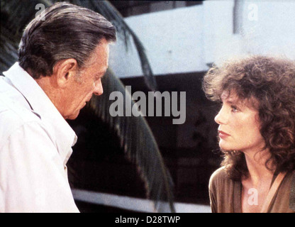 Tag der, Dem Die Welt Unterging quando il tempo è scaduto... William Holden, Jacqueline Bisset Hotelbesitzer Shelby Gilmore (William Foto Stock