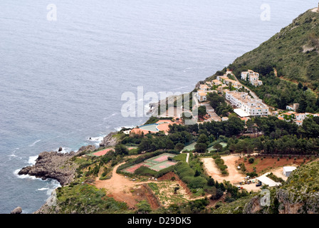 San Vito locapo Sicile mare italia Foto Stock