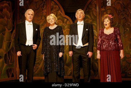 Il quartetto slancio foto/Weinstein Company film. Da sinistra Billy Connolly, Maggie Smith, Tom Courtenay, Pauline Collins Foto Stock